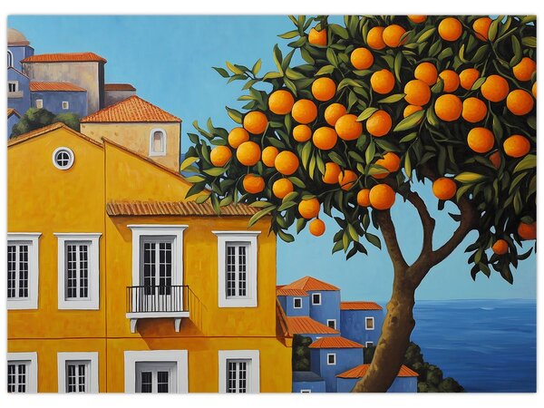 Obraz - Pomarančovník (70x50 cm)