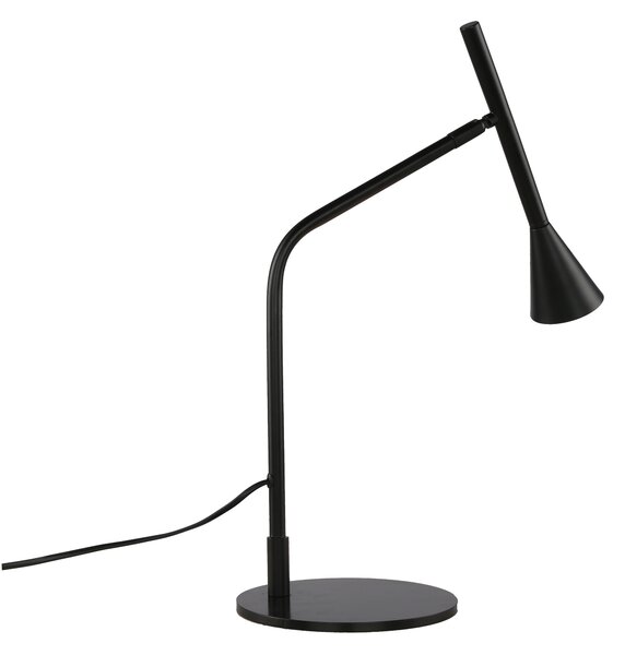 Moderná stolová lampa Gygnus čierna – GU10