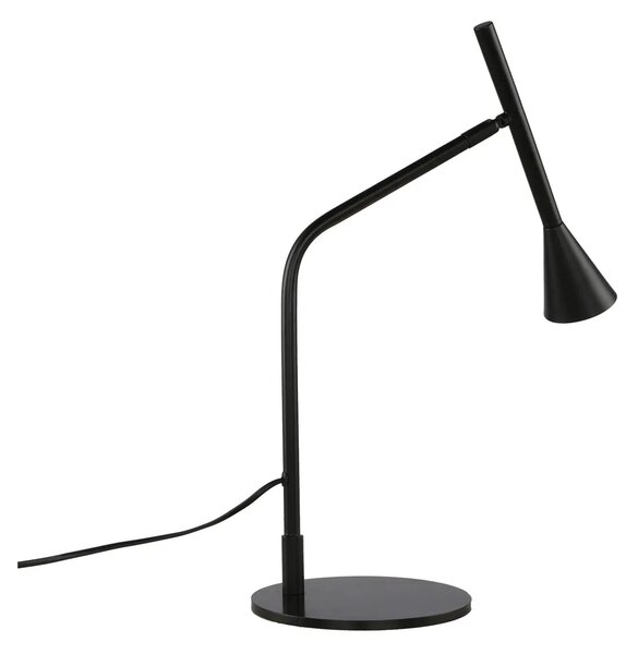 Moderná stolová lampa Gygnus čierna – GU10