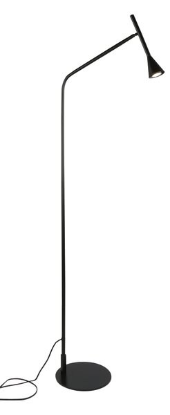 Moderná stojaca lampa Gygnus čierna – GU10