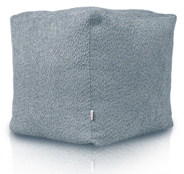 Taburetka Boucle modrá
