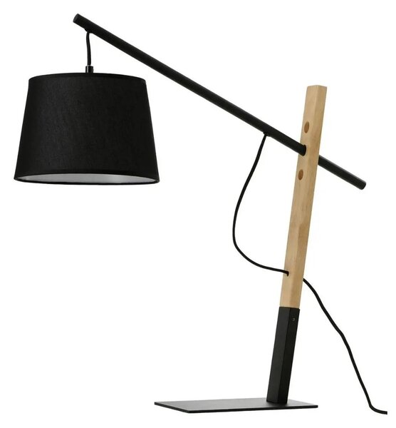 Moderná stolová lampa Garda čierna – E27