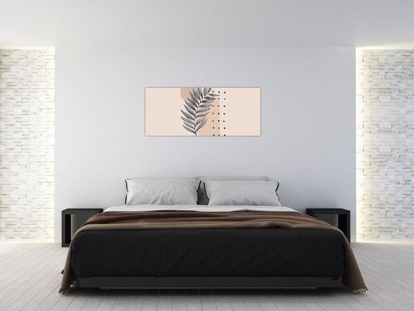Obraz - Ilustrovaný list N⁰2 (120x50 cm)