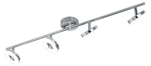 Eglo 54676 - LED bodové svietidlo 4xLED/6W/230V matný chróm