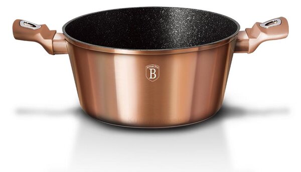Nepriľnavý hrniec 20 cm, Rosegold BerlingerHaus