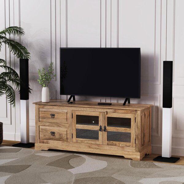 TV stolík Guru 140x60x45 indický masív mango