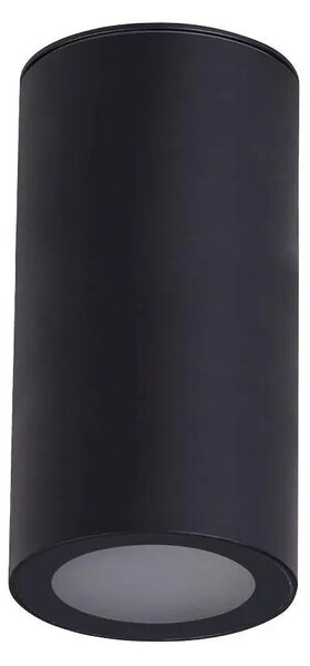 Minimalistické bodové svietidlo Rotor IP65 čierna