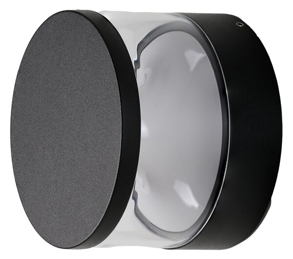 Nástenná lampa Sill – Čierna