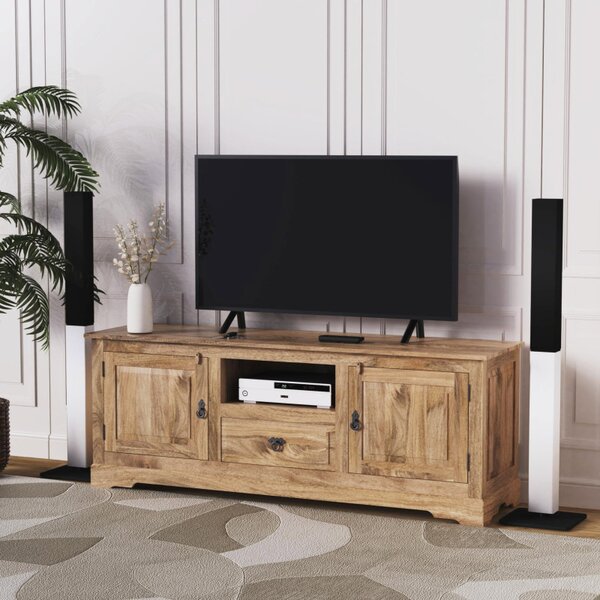 TV stolík Guru 160x60x45 z mangového dreva