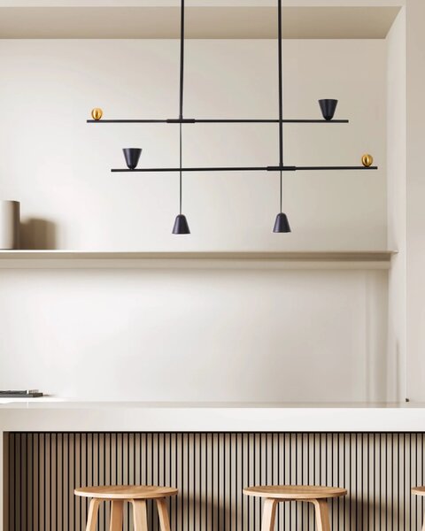 Dizajnový luster Spoleto  – LED integrovaný