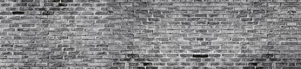 DIMEX | Fototapeta do kuchyne Sivý tehlový múr KI-260-300 | 260 x 60 cm | šedá, čierna