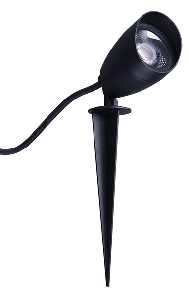 LED vonkajšia lampa Floki 4000K – Čierna
