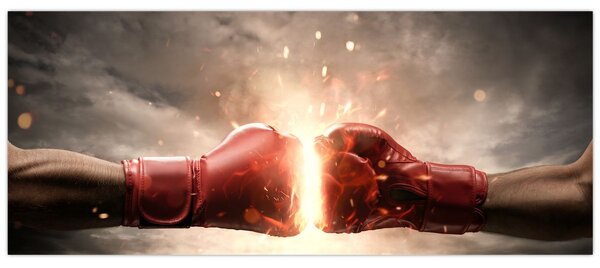 Obraz - Boxing (120x50 cm)
