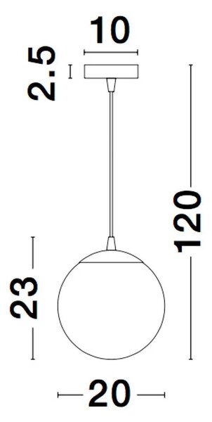 Retro luster Ficato 20 číra – Sivá