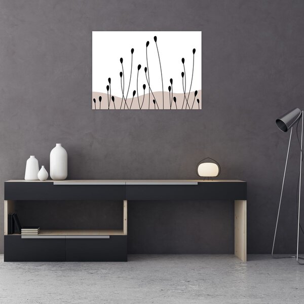 Obraz - Grafická lúka N⁰1 (70x50 cm)