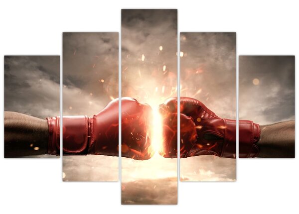 Obraz - Boxing (150x105 cm)