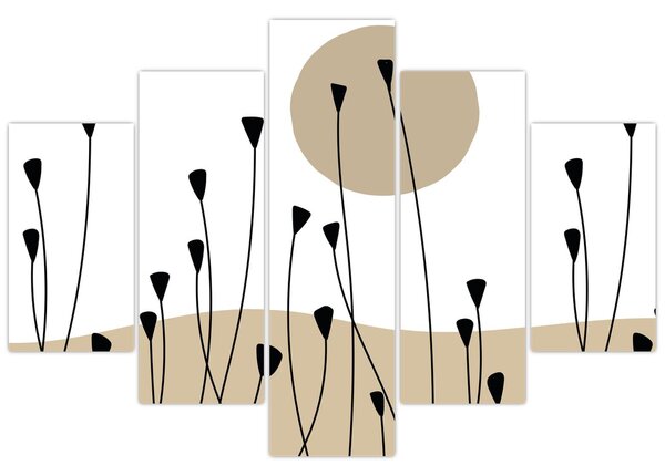 Obraz - Grafická lúka N⁰2 (150x105 cm)