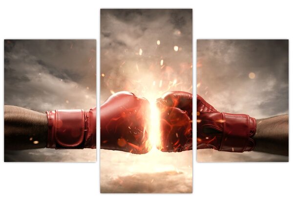 Obraz - Boxing (90x60 cm)