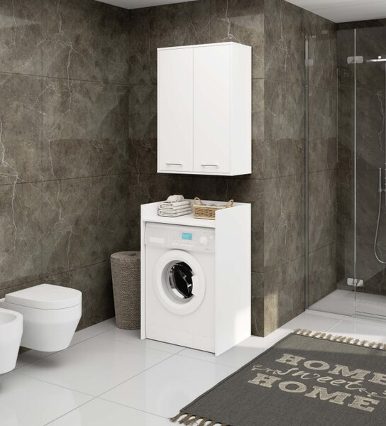 Kúpeľňová skrinka FIN H934 W64 2D biela