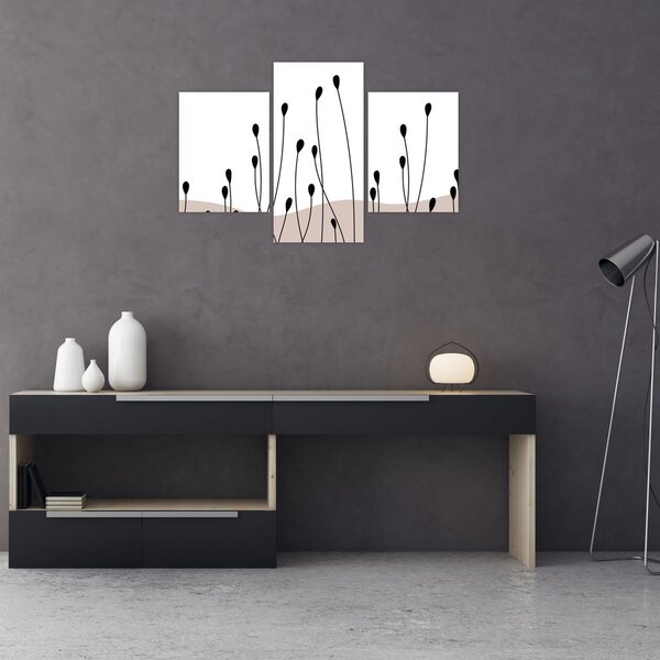 Obraz - Grafická lúka N⁰1 (90x60 cm)