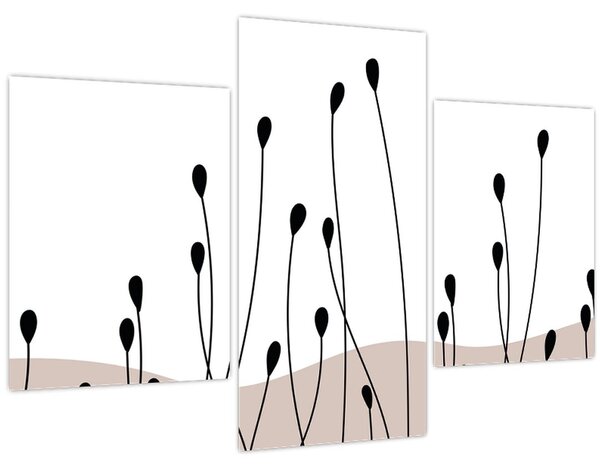 Obraz - Grafická lúka N⁰1 (90x60 cm)