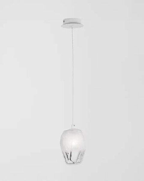 Retro luster Ice 12 biele – Biela