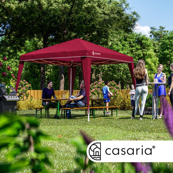 Záhradný altánok Capri 3x3 m - bordová