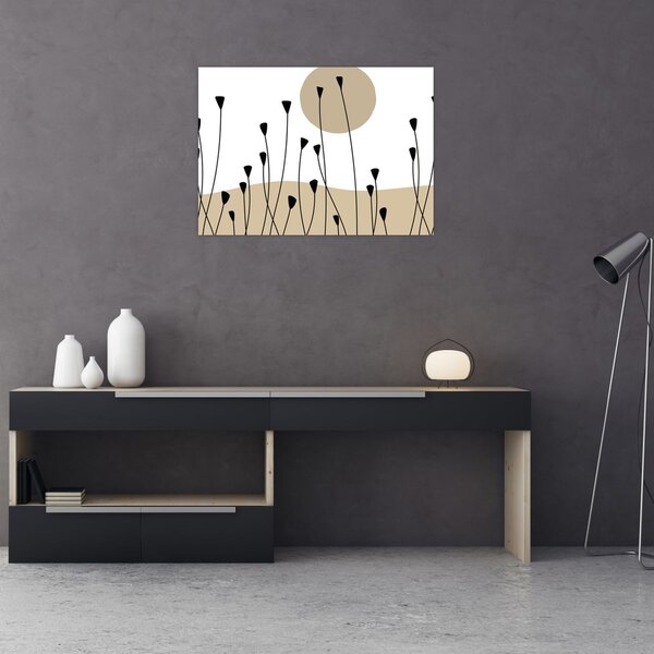 Obraz - Grafická lúka N⁰2 (70x50 cm)