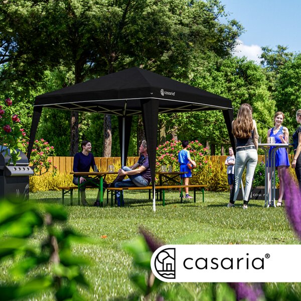 Záhradný altánok Capri 3x3 m - čierna