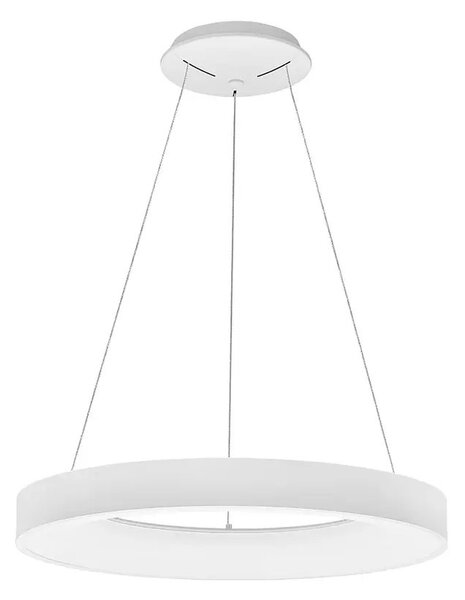 LED luster Rando Thin 60 3000K biele – Biela