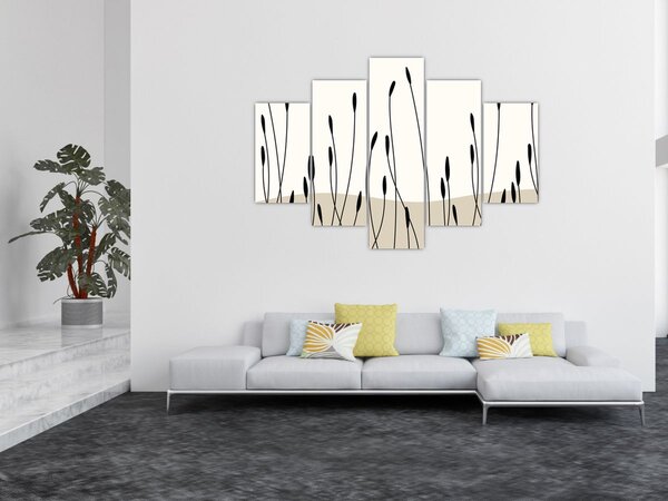 Obraz - Grafická lúka N⁰3 (150x105 cm)