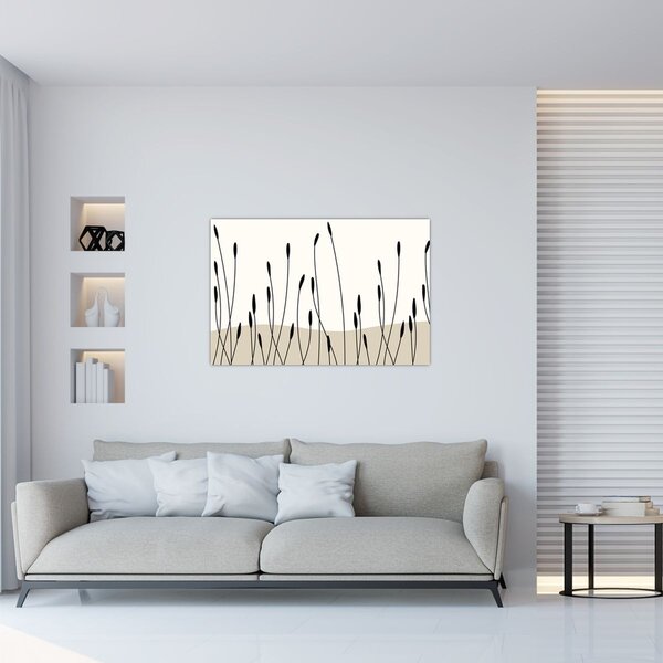 Obraz - Grafická lúka N⁰3 (90x60 cm)