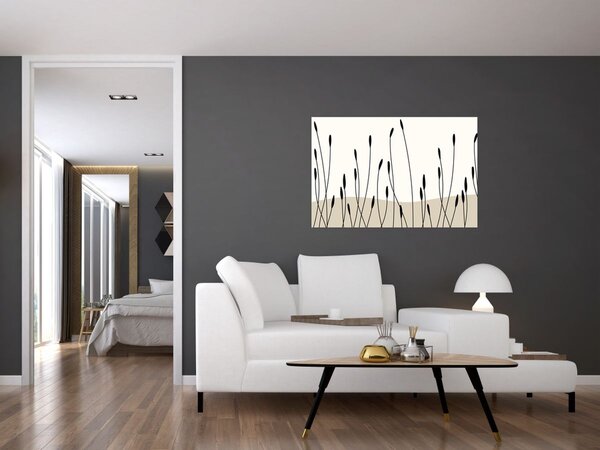 Obraz - Grafická lúka N⁰3 (90x60 cm)