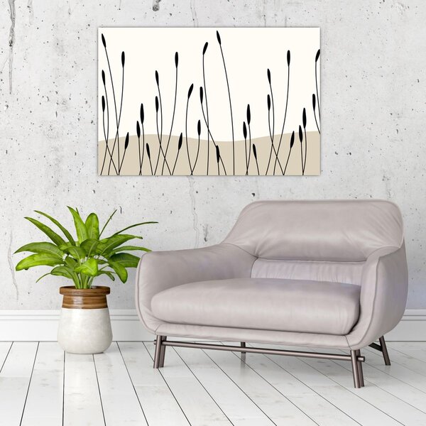 Obraz - Grafická lúka N⁰3 (90x60 cm)