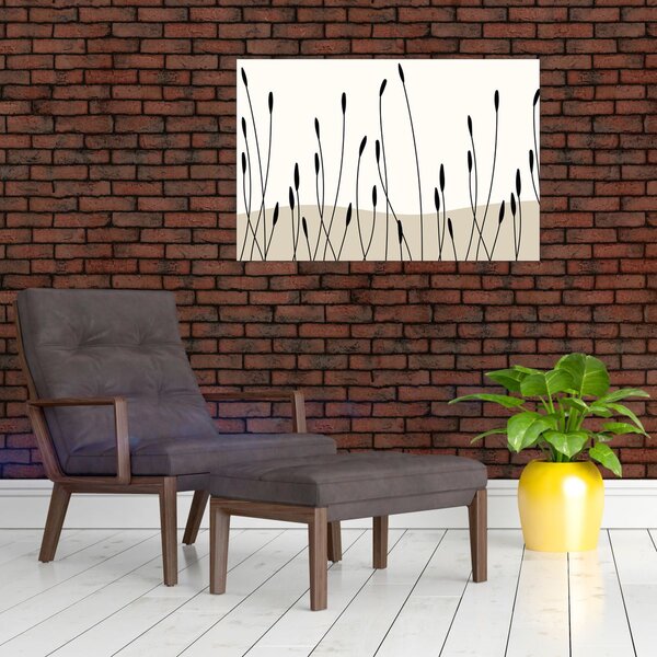 Obraz - Grafická lúka N⁰3 (90x60 cm)