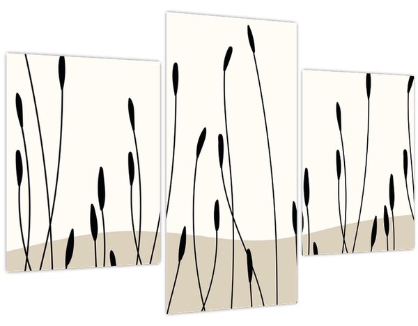 Obraz - Grafická lúka N⁰3 (90x60 cm)