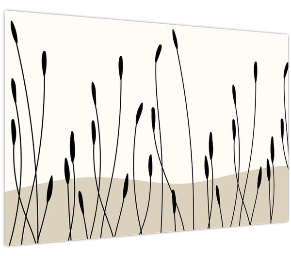 Obraz - Grafická lúka N⁰3 (90x60 cm)