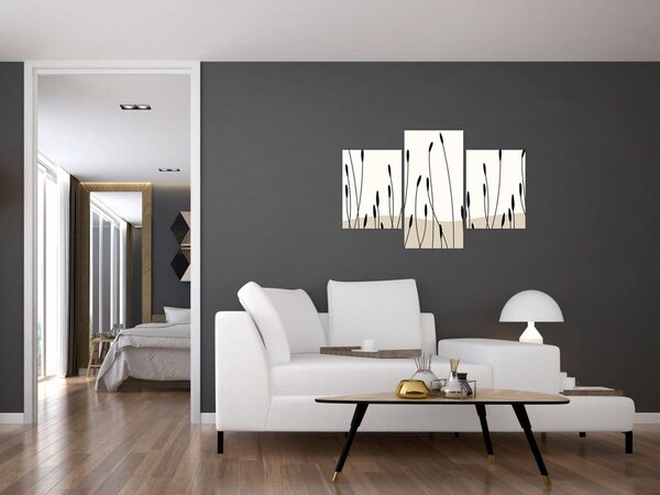 Obraz - Grafická lúka N⁰3 (90x60 cm)