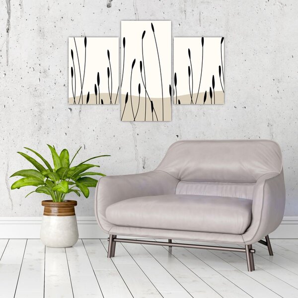 Obraz - Grafická lúka N⁰3 (90x60 cm)