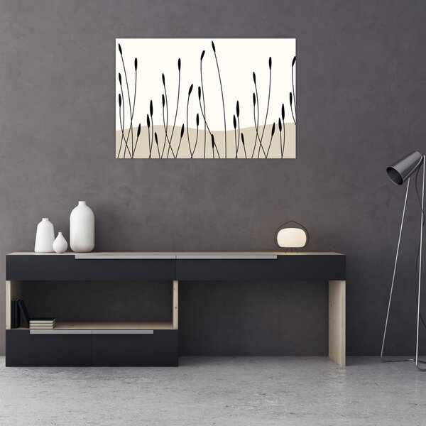 Obraz - Grafická lúka N⁰3 (90x60 cm)
