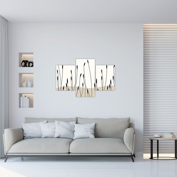 Obraz - Grafická lúka N⁰3 (90x60 cm)