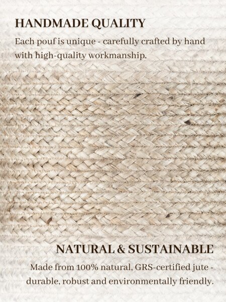 Taburetka Hanse Home Looma naturálna / sivá