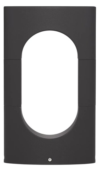 Vonkajšie LED lampa Portal 30 čierne – Čierna