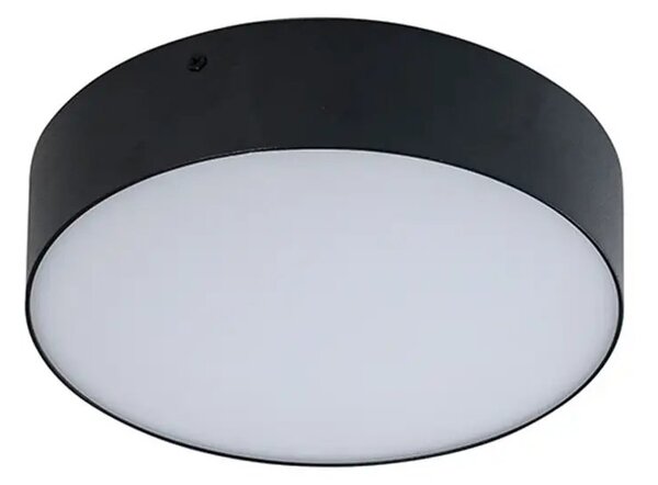 LED stropné svietidlo Monza R 22 4000K čierne – Čierna