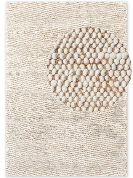 Villeroy & Boch , Kusový koberec Peas 106280 Cream Beige, 160x230, béžová, obývacia izba