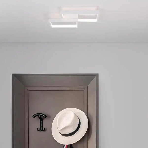 LED stropné svietidlo Porto 32 biele – Biela