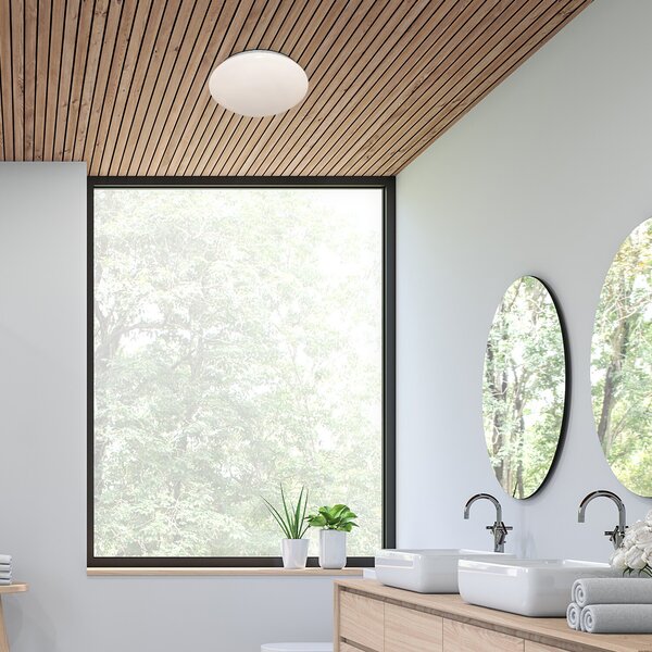 Rabalux LUCAS LED Stropné svietidlo so senzorom 24W/230V IP44 4000K pr. 38 cm