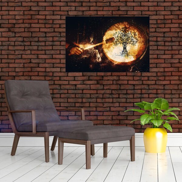 Obraz - Tajomný strom života (90x60 cm)