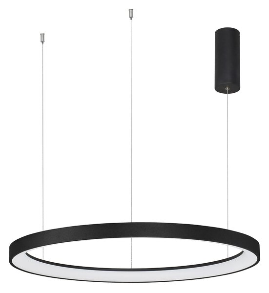 LED luster Pertino 78 3000K čierne – Čierna