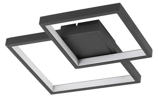 LED stropné svietidlo Porto 32 čierne – Čierna